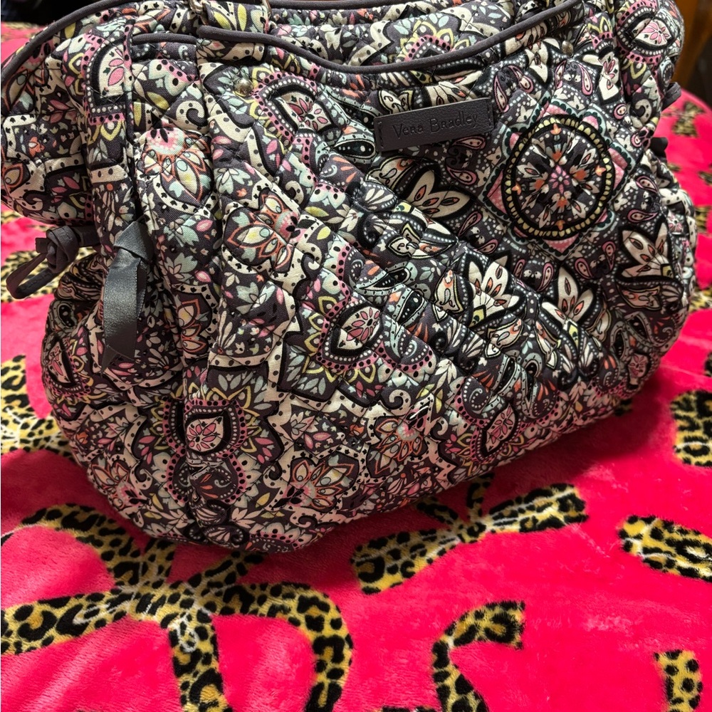 Vera Bradley Multicolored Patterned Shoulder Bag
